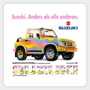 SUZUKI SJ410 - advert Magnet